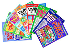 NEW Lot 8 Dell Penny Press VARIETY Family Classic Puzzle Books & More!