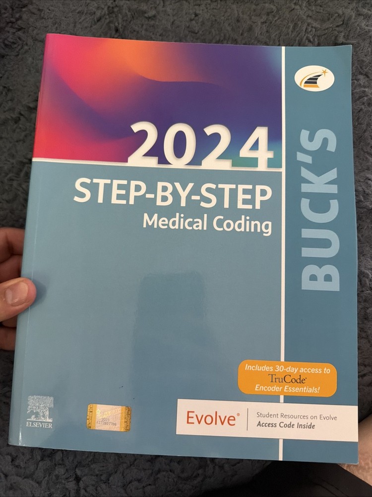 Bucks Step-by-Step Medical Coding, 2024 Edition – PB With /code C-4