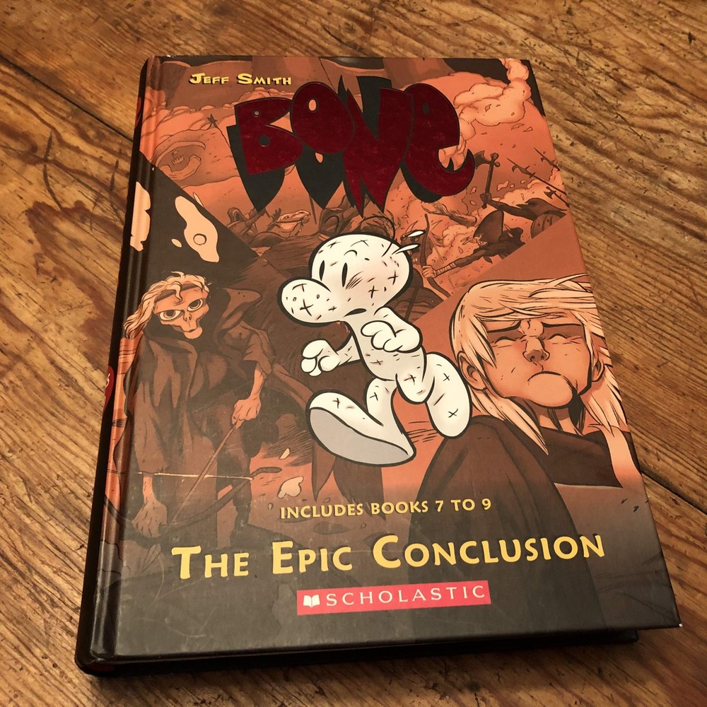 Bone: The Epic Conclusion (Books 7-9) – hardcover Smith, Jeff