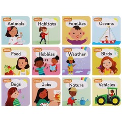 Hello World 12 Board Books Collection Set – Ages 2+ – By Sweet Cherry Publishing