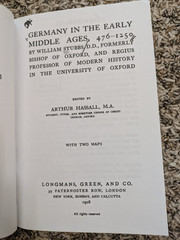 Germany in the Early Middle Ages, 476-1250 | William Stubbs | FORGOTTEN BOOKS!
