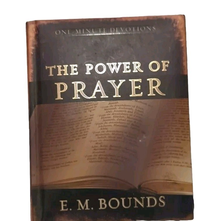 One-Minute Devotions Power of Prayer E. M. Bounds Hardcover Chunky Devotional