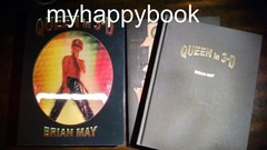 SIGNED Queen in 3D book set autographed by Brian May, with event photos, new