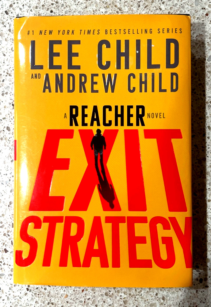 Book Exit Strategy A Reacher Novel Hardcover Dust Jacket 1st Edition Lee Child
