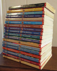 Animorphs Book Lot Of 18 K.A. Applegate 96-99 1st Vintage Scholastic