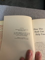 The Magic Power of Pragma-Psychics Tom C. Lyle 1970 HC Dust Jacket 1st ED.