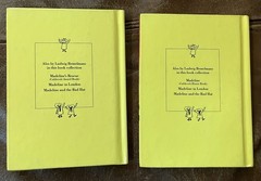 Madeline & Madeline’s Rescue by Ludwig Bemelmans (small hardback books)