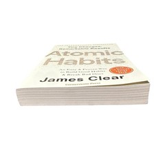 Atomic Habits James Clear Paperback Self Help Personal Growth Habit Guide Book