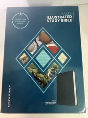CSB Baker Illustrated Study Bible (2018 – Navy Diamond Design/LeatherTouch)