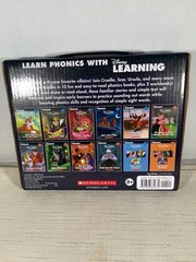 Disney Learning Villains Phonics Reading Program 22 Phonic Books With Box
