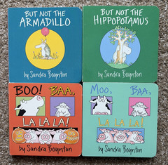 Lot 21 Board Books by SANDRA BOYNTON Little Pookie, Moo/Boo Baa La La VERY GOOD
