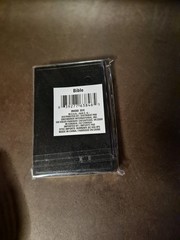Holy Bible New Testament KJV Black Mini Leatherette 4.5” x 3” Wrapped in Plastic
