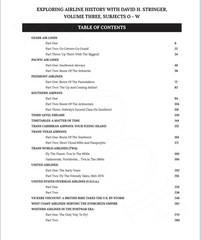 VOL. 3, EXPLORING AIRLINE HISTORY, sold and signed by author David H. Stringer