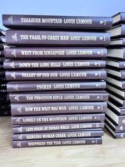 Louis L’Amour Leatherette Hardcover Books (Sold Individually) Read description!!
