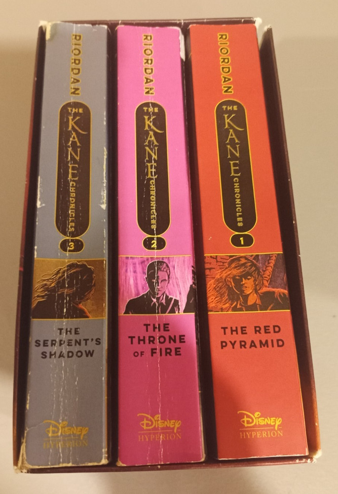 Rick Riordan The Kane Chronicles 3 Paperback Box Set