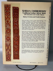 Shisha Embroidery: Traditional Indian Mirror Work by Nancy D. Gross – 1981 Dover