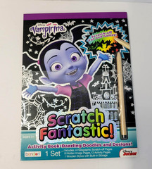 Scratch Fantastic Shimmer & Shine Vampirina 2 PB Lot Bendon Kids Books Activity