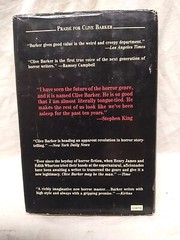 THE DAMNATION GAME by Clive Barker 1985 First Novel Edition 368 pages Ace/Putnam