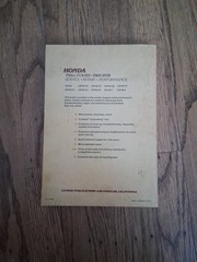 Honda Motorcycle Manual CB750 SOHC Fours 1969-1978 by Clymer – Service Manual