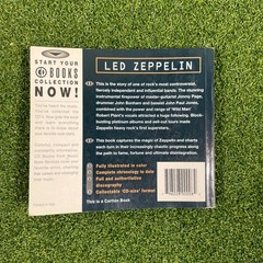 LED ZEPPELIN Collectable CD Sz format Book by Chris Welch w/ Color Illustrations