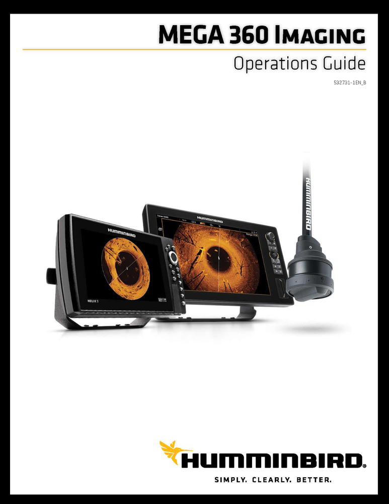 Humminbird Mega 360 Imaging Operators Manuals -46 Pages