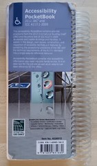 ACCESSIBILITY POCKETBOOK: 2012 IBC and ICC A11712009 – PAPERBOOK By ICC