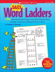 Daily Word Ladders: Grades 1-2: 150+ Reproducible Word Study Lessons That He…