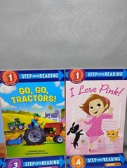 8 Reader Lot World of Reading Books Readers Level 1, 2, 3, 4 Free Shipping New