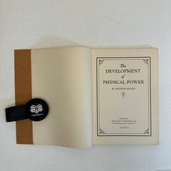 Development of Physical Power Arthur Saxon 1931 Bodybuilding Strength Training