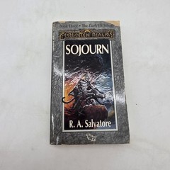Vintage Dark Elf Trilogy Homeland Exile Sojourn Salvatore TSR PB Fantasy Lot 3