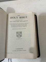 Holy Bible Cameo 16mo PCE Pure Cambridge Edition Antique French Morocco Leather