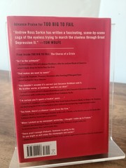 Too Big to Fail: The Inside Story Andrew Sorkin 2009 Hardcover HC First Edition