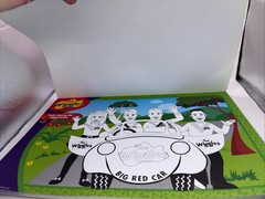 The Wiggles 2014 Coloring & Activity Placemats Book Unused 36 Pages