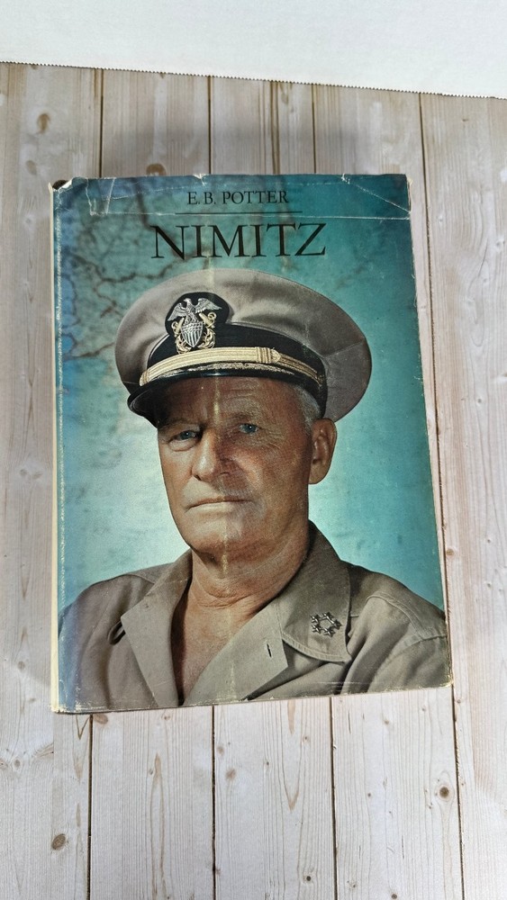 Nimitz E.B. Potter 1976 Signed Biography Admiral Naval Institute Press