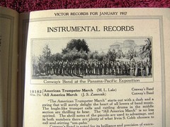 1917 Amelita Galli Curci DEBUT New VICTOR RECORDS Jan Victrola Supplemen CATALOG