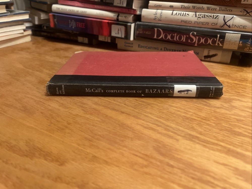 McCall’s Complete Book of Bazaars by Hawes, Edelman 1955 HC