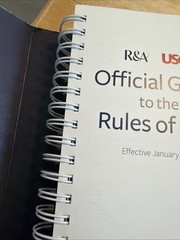Official Guide to the Rules of Golf by the R&A and USGA – Current 2023 Edition