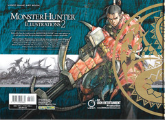 Monster Hunter Illustrations 2, Hardcover 8.5×12″ unread Near Mint