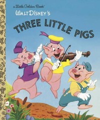 The Three Little Pigs (Disney Classic) (Little Golden Book) – Hardcover – GOOD