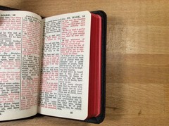 New Testament and Psalms, National Bible Press, Red Letter, 1941, Box