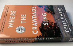 Where The Crawdads Sing by Delia Owens (2018, Paperback ) Large Print – NEW