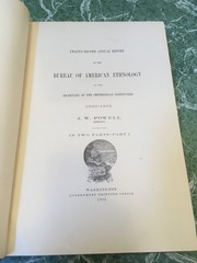 BUREAU OF AMERICAN ETHNOLOGY 22nd Annual Report 1900-01 2 Vol HB Smithsonian