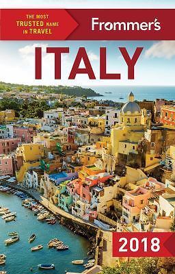 Frommer’s Italy 2018; Complete Guide- 1628873442, Stephen Brewer, paperback, new