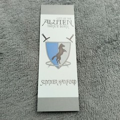 Gift Of The Aluien Thrice Born By Summer Hanford With Bookmark Signed To Summer