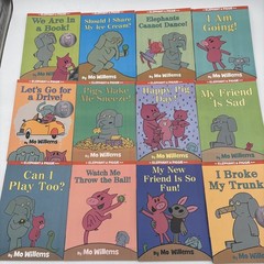 Elephant & Piggie 25 Book Set Mo Willems Collection – Like New – Free Ship