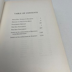 VTG – The Living Bible – Holman Illustrated Edition – 1973