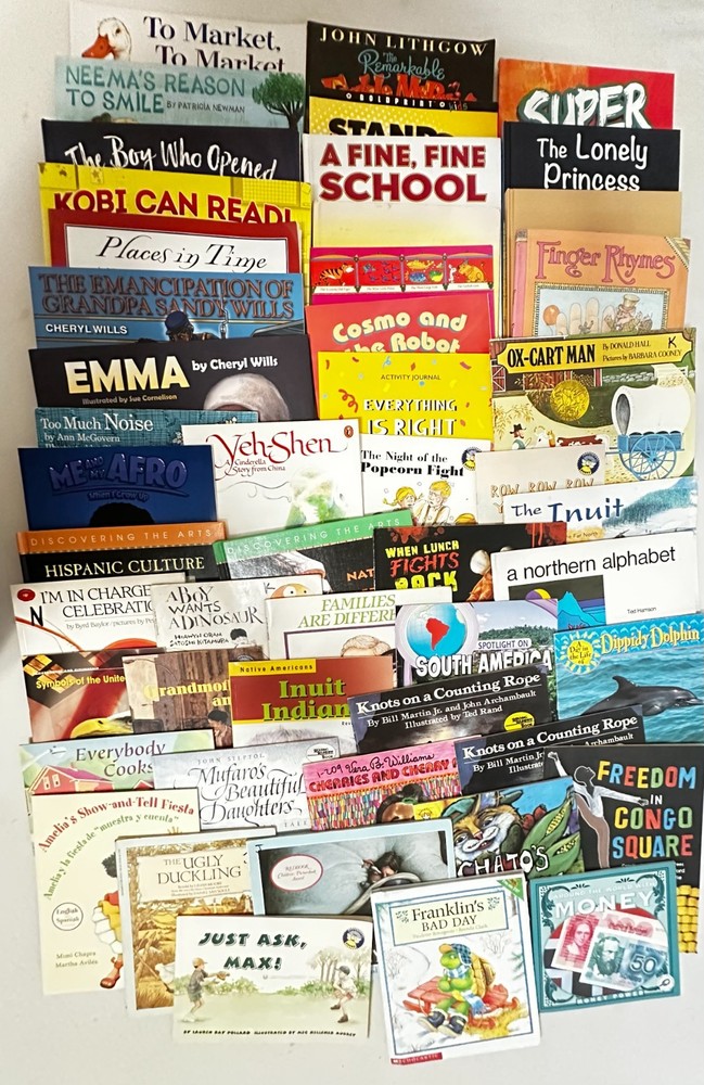 Lot of 49 Children Fiction PICTURE KIDS BOOKS RANDOM MIX PB/HC