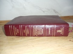 1996 AMG PUBLISHERS HEBREW GREEK NIV STUDY BIBLE RED LETTER UNMARKED ZODHIATES