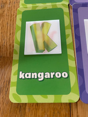 3D Alphabet Flash Cards Think & Blink School Zone, Complete, EXC