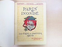 Paris Inonde : La Crue De Janvier 1910 10.2in x 12.9in Written in French